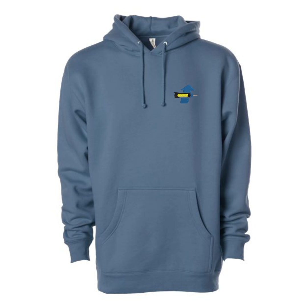 "You're powered up, get in there" Heavyweight Hoodie (No Voiceline)