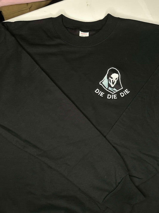 "Die Die Die!" Heavyweight Crewneck