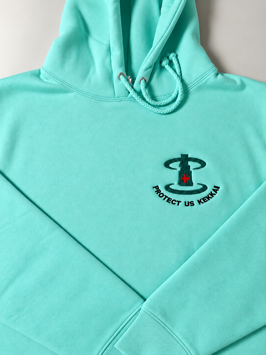"Protect Us Kekkai!" Heavyweight Hoodie