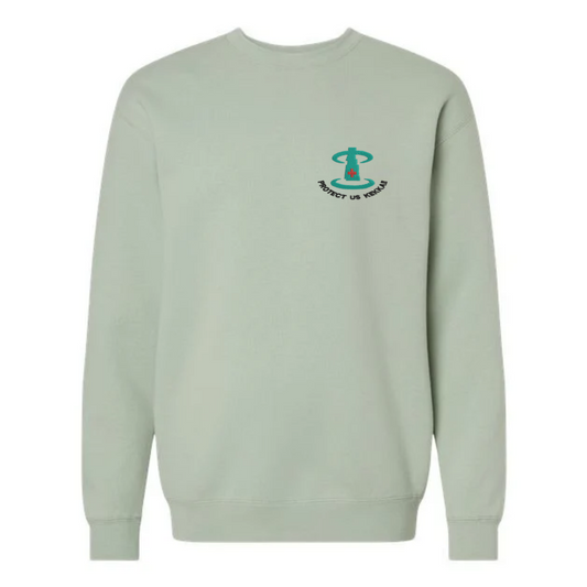 "Protect Us Kekkai!" Heavyweight Crewneck