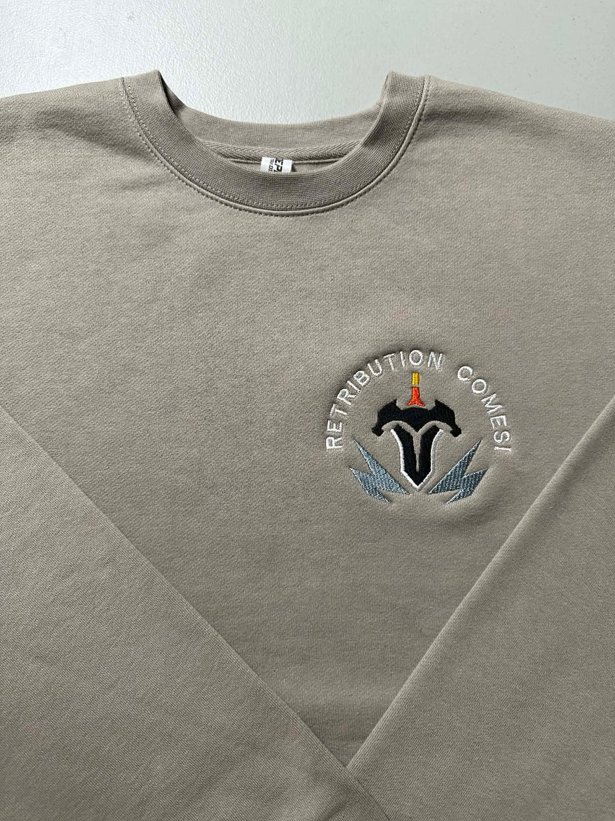 "Retribution Comes!" Crewneck