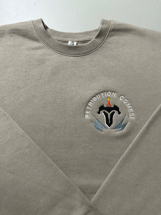 "Retribution Comes!" Crewneck