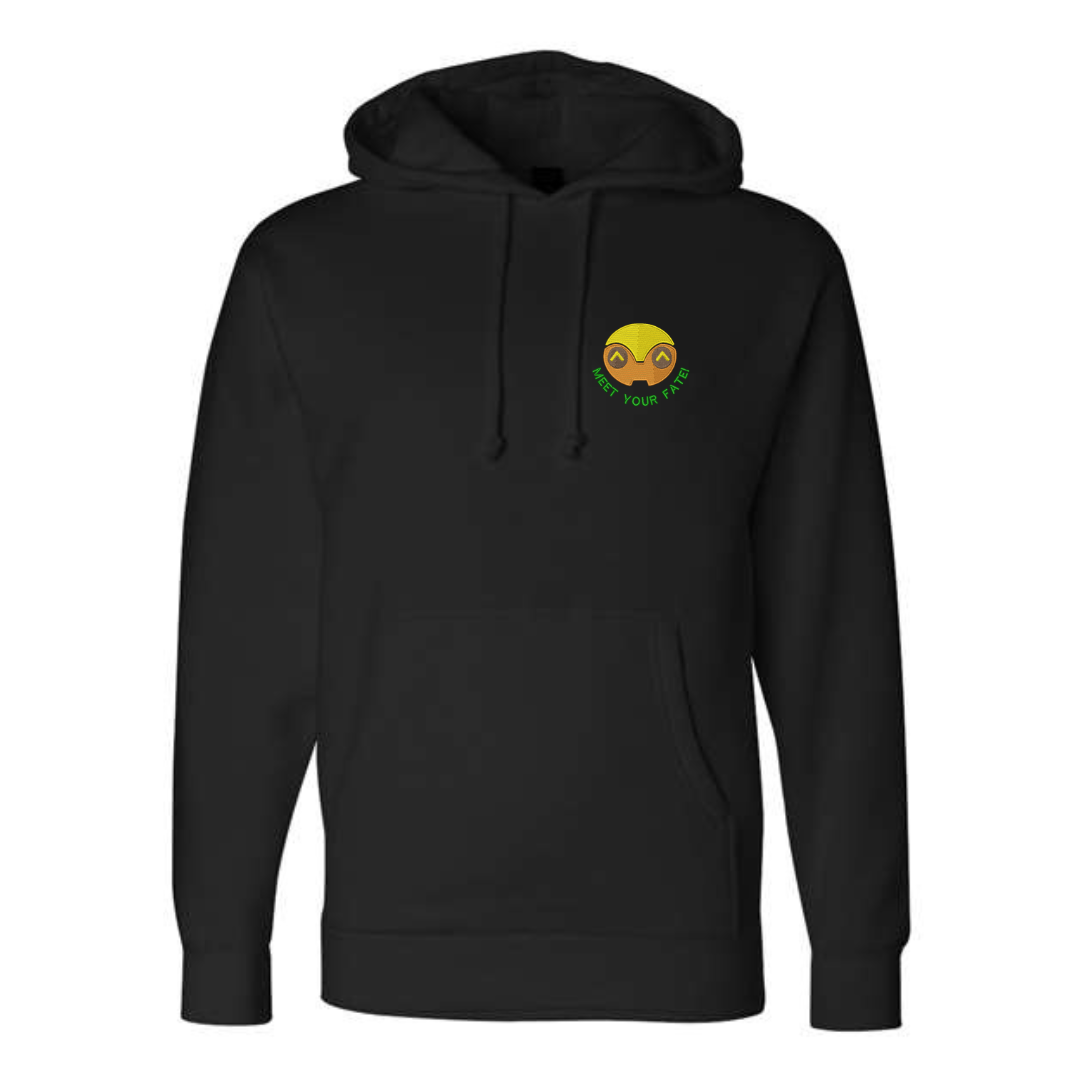 "Meet Your Fate!" Heavyweight Hoodie